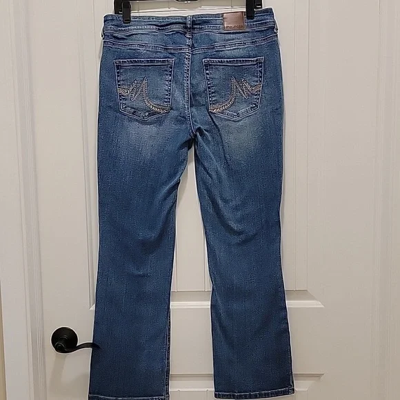 Maurices Blue Boot Cut Jeans Classic Jeans Size 12 Short - Picture 9 of 10